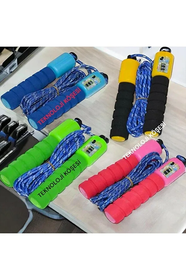 Jump Rope with Counter Handle Workout Equipment Rope Exercise Home Sports
