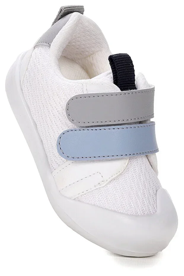 Textile First Step Velcro Boys Baby Sneakers