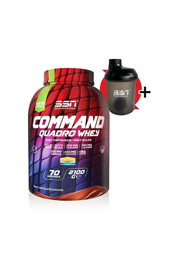 Command Quadro Whey 2100 gr ( Chocolate ) Protein Powder