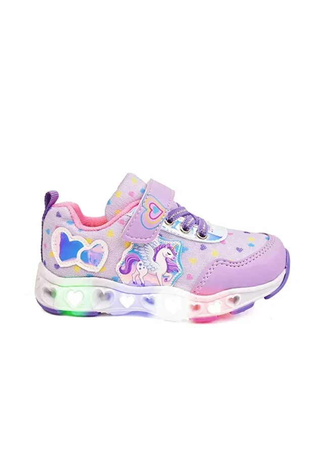 Anatomical Sole Children's Light-Up Sports Shoe