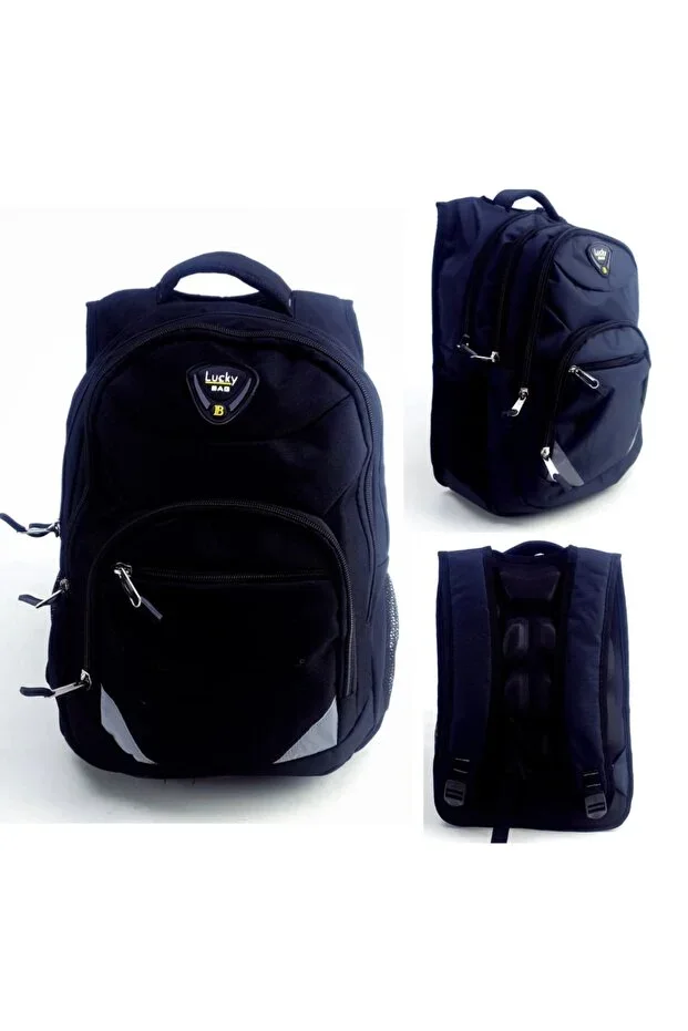 Black Junior Primary Middle High School Student School and Daily Bag