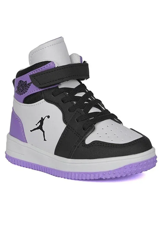 Cool Kids Ribbed Purple Sports Shoes Child