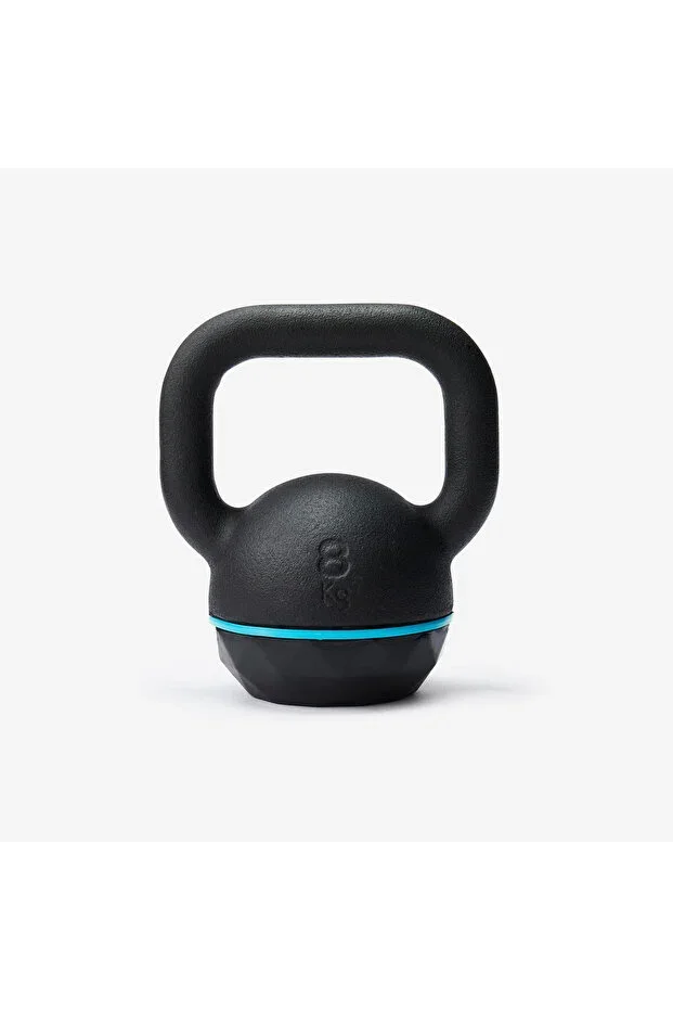 Corength Kettlebell - Cast Iron and Rubber Base - 8 kg