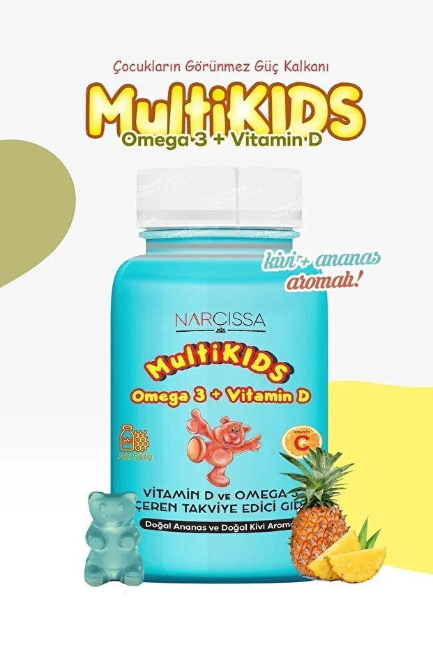 Multikids Omega3 & Vitamin D