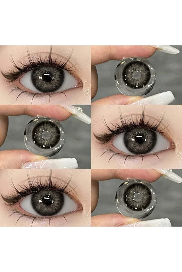 Elvoria Pattaya black veined grey black mix lens annual
