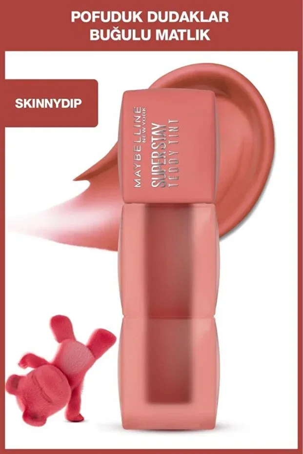 Super Stay Teddy Tint Long-Lasting Lifting Liquid Matte Tint 15 Skinny Dip