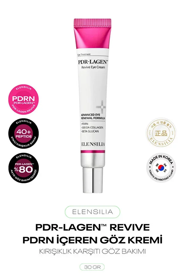 Pdr-Lagen Eye Cream with Pdrn Salmon DNA, Tranexamic Acid and Collagen for Wrinkles