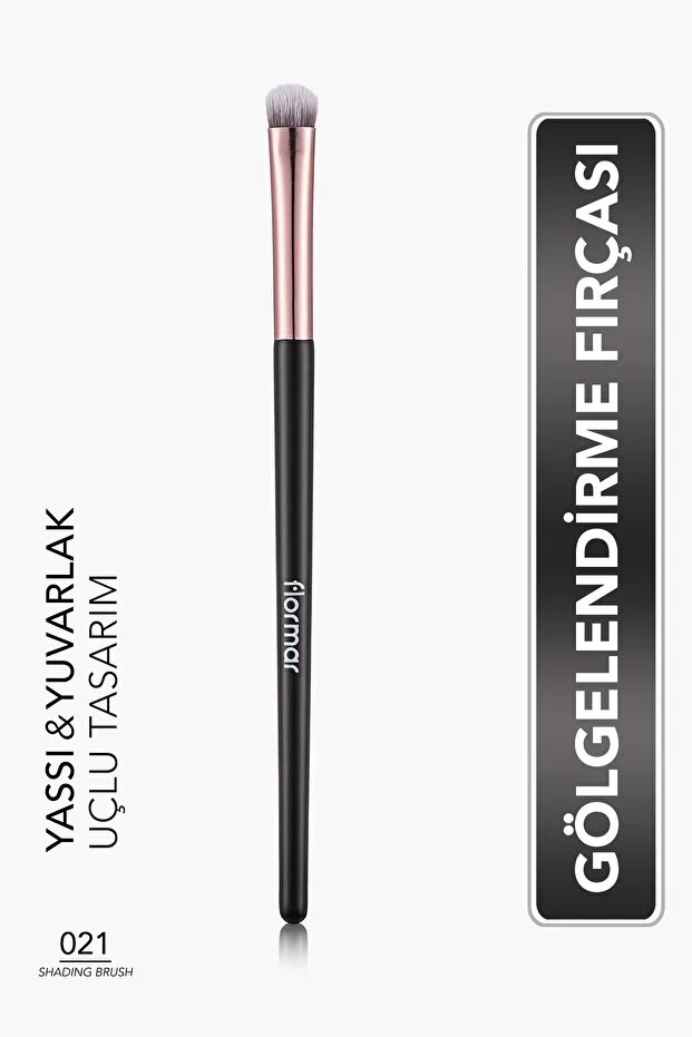 Round Tip Elliptical Eyeshadow Blending Brush - Shading Brush - 021 - 8690604597864