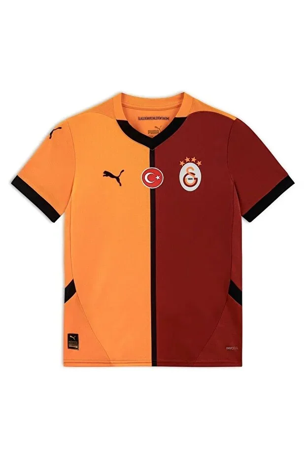 779659 01 GS Home Jersey JR Galatasaray 2024/2025 Home Kids Jersey