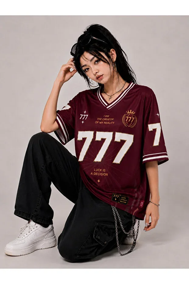 777 Manifest Jersey Oversize Unisex T-Shirt