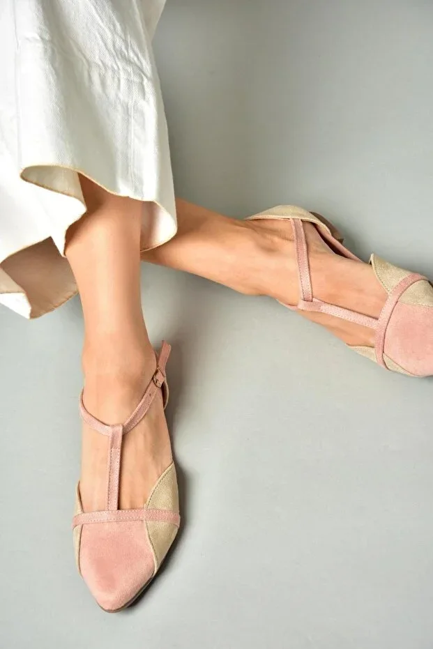 Pudra/Ten Women's Ballet Flats B726881802