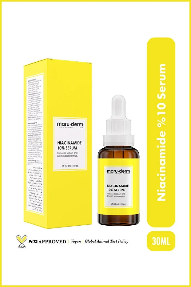 Niacinamide %10 + Hyaluronic Acid + Panthenol Skin Care Serum 30 ML