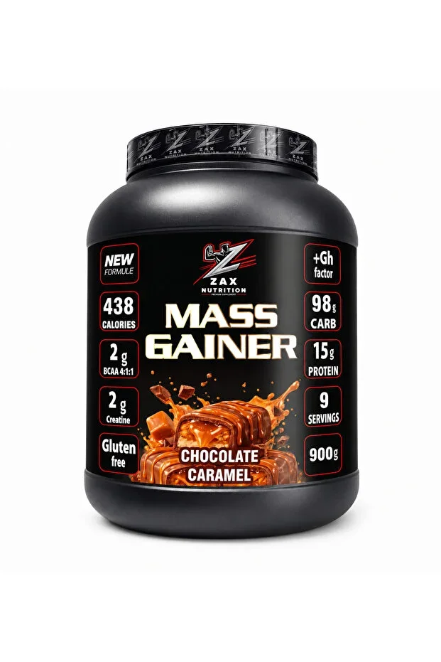 MASS GAINER CHOCOLATE CARAMEL WEIGHT GAIN SUPPORT 900 GR.