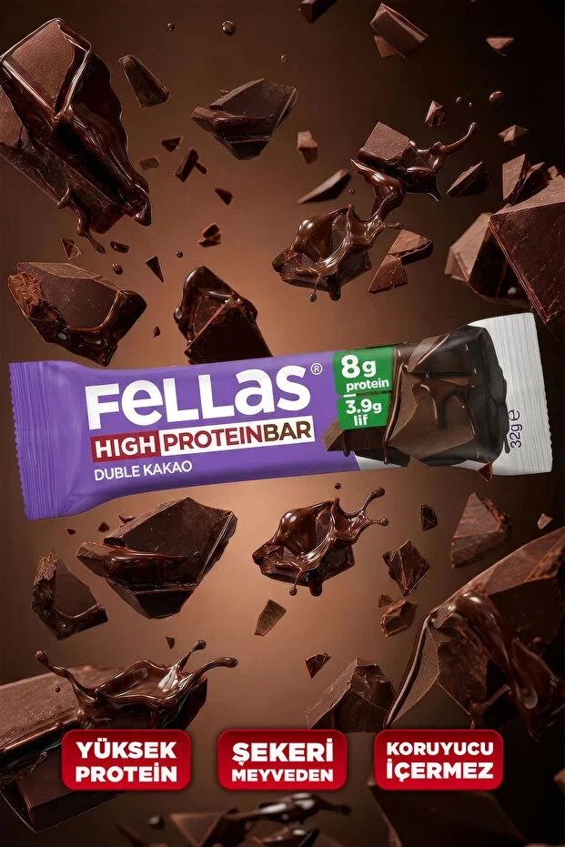 Protein Bar - Double Cocoa (32 g) x 12 Pieces