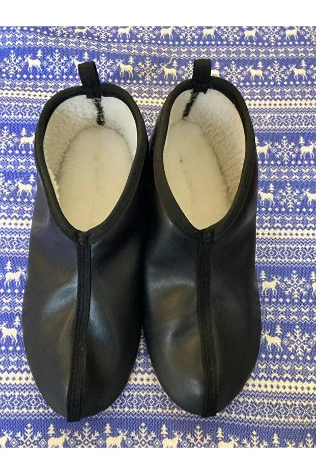 Winter Breathable Fur Lined House Booties/Slippers