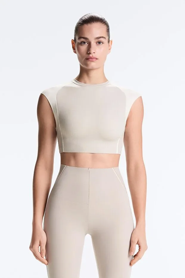 Oysho Compressive fosforlu Tank top