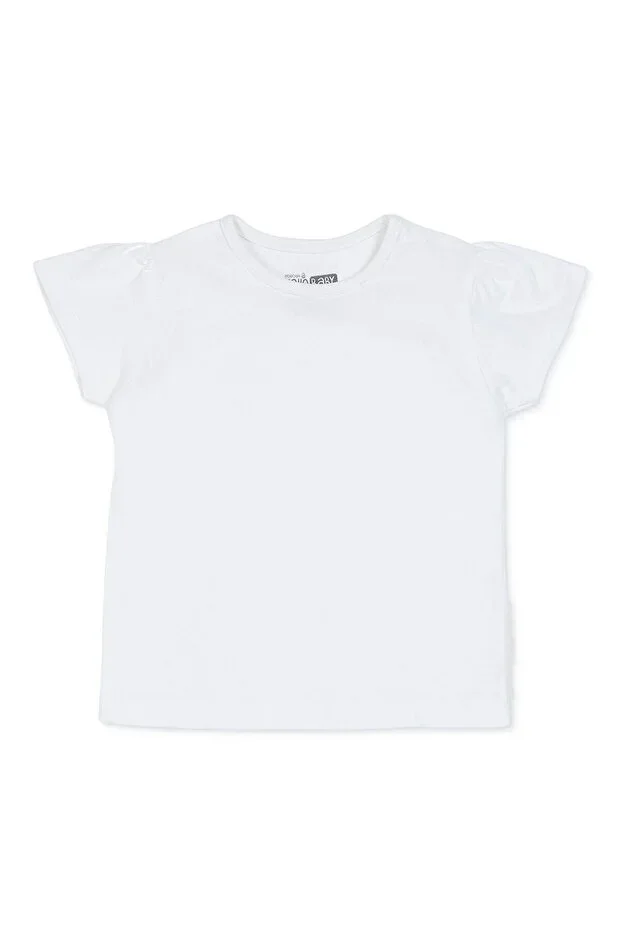 HelloBaby Girl Baby T-shirt Crew Neck Short Sleeve