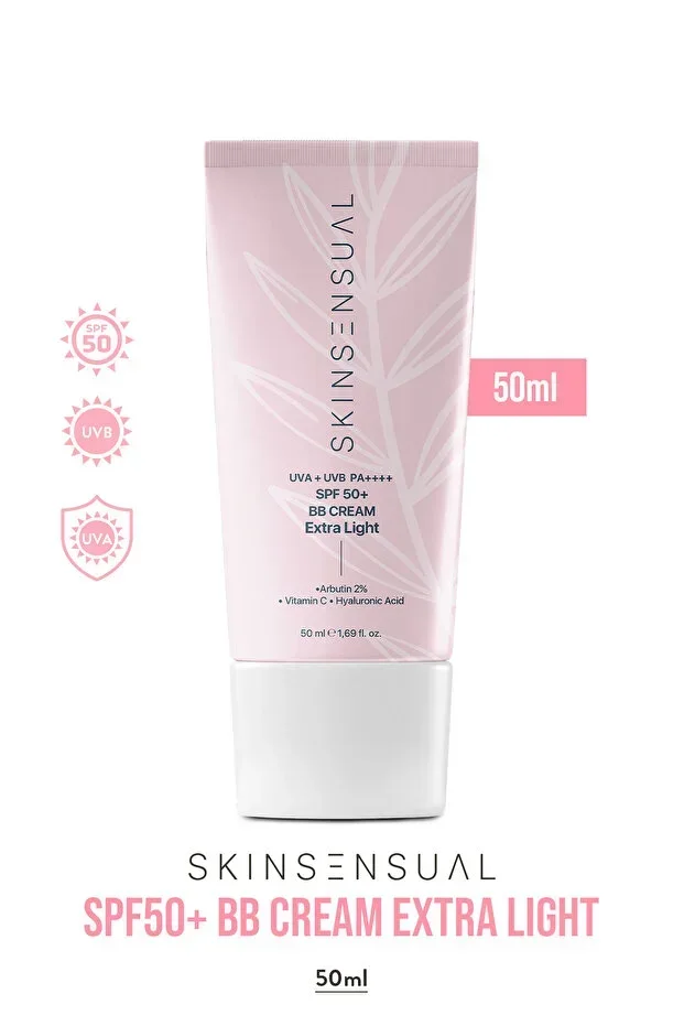 SPF50+ PA++++ Concealer BB Cream ExtraLight 50ml | Anti-Spot, Bright Skin Appearance | UVA+UVB Protection