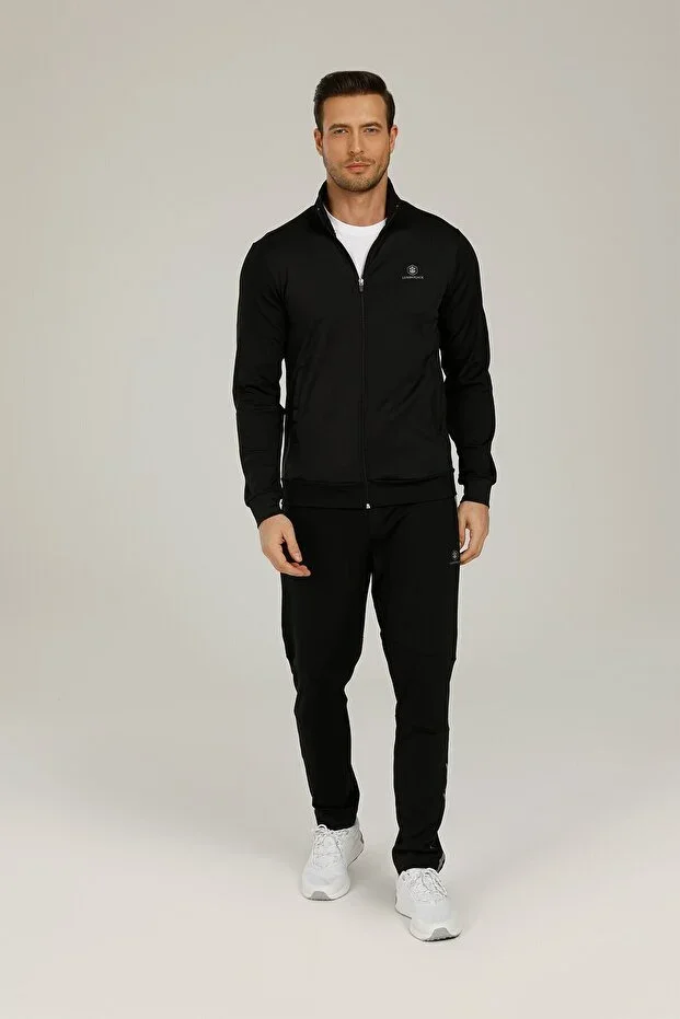 Alex Track Suit 2fx Black Men's Tracksuit