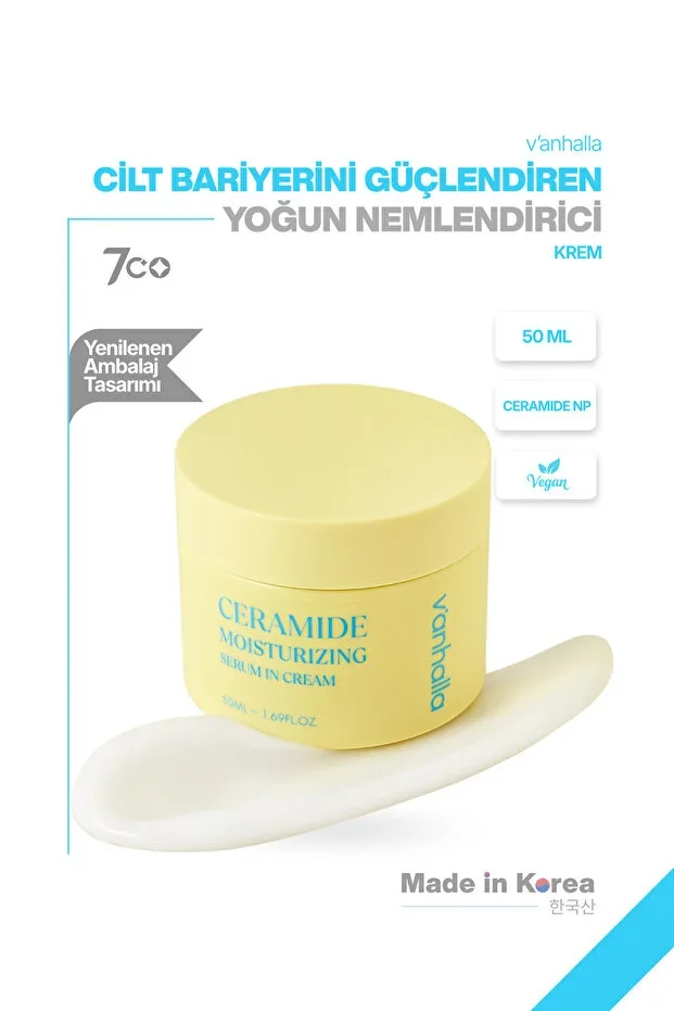 Barrier Repairing Ceramide Serum | Ceramide NP + Panthenol + 3HA | Intensive Moisturizer & Face Cream