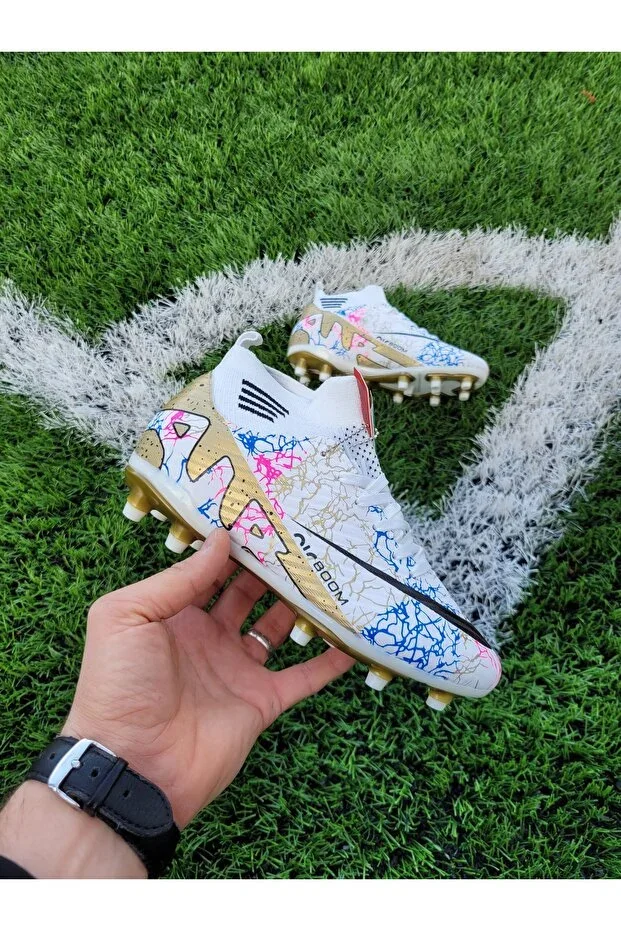 Air Laliga Kids Cleats Pro Football Shoes Turf Shoes Cleats with Socks Adult