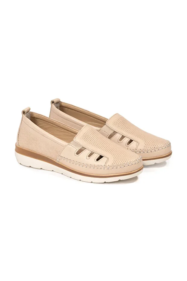 Women's Genuine Leather Casual Shoes, Casual Shoes, Summer Shoes, Orthopedic Women's Shoes 110