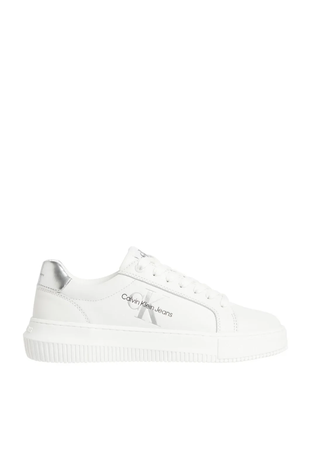 Women's Brand Logo Daily Use White Sneaker YW0YW01224 YBR