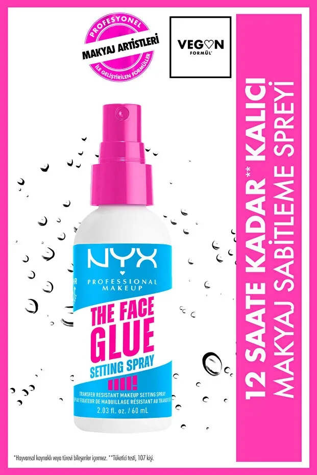 Face Glue Setting Spray Makeup Setting Spray