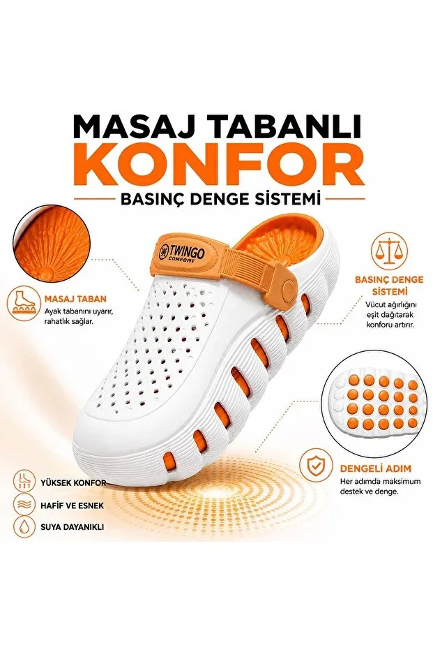 Premium Comfort Unisex Orthopedic Daily, Massage Sole Pressure Balance System Beach and Hospital Slippers