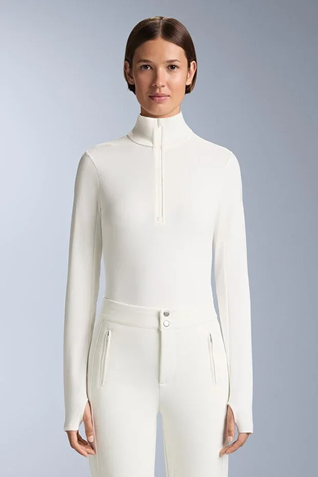Oysho Half-Zip Base Layer T-shirt