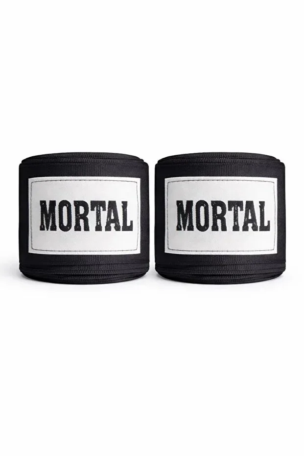 Black Boxing, Kickboxing, Muay Thai, Sanda Hand Wraps 3.5 Meters x 2 Pieces