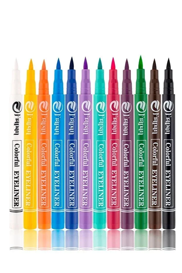 12-Piece Pencil Eyeliner Set