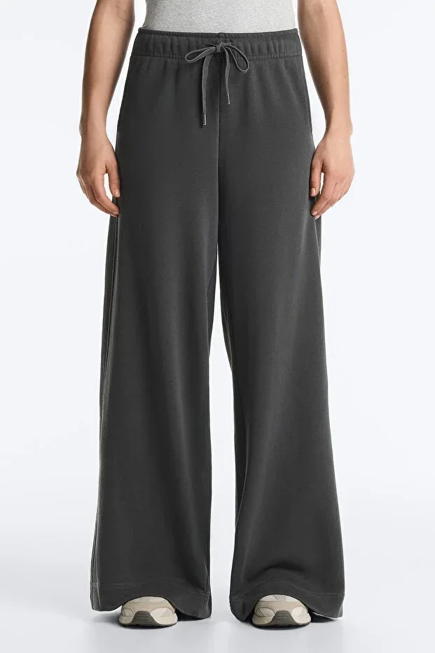 Oysho Cotton blend straight trousers
