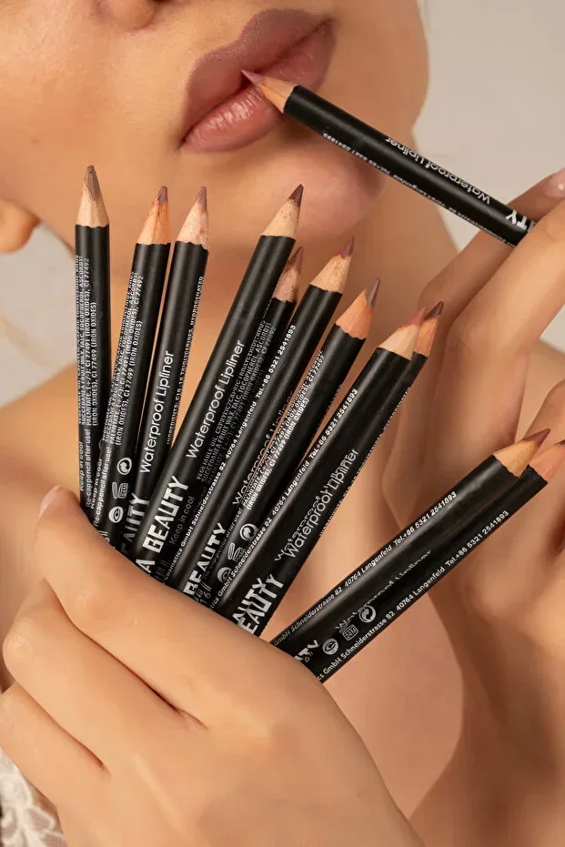 Oily Lip Liner 12 Pcs Lip Liner