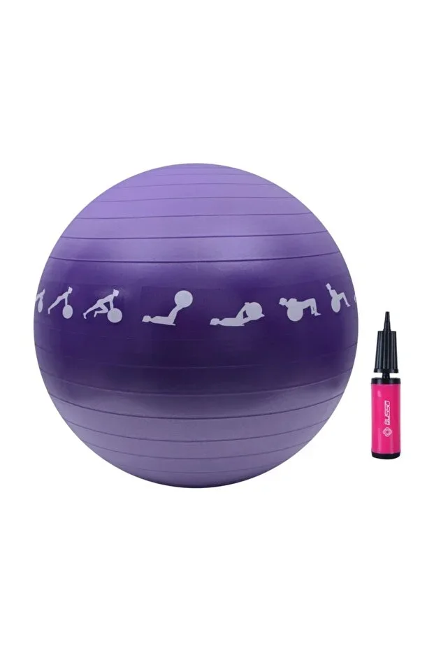 Purple Pilates Ball 65 cm (IGM-65)