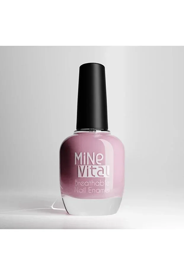 Babypink - Breathable Nail Polish, Breathable, Water Permeable (F6345, O2 MATRİX)nude Dust Pink