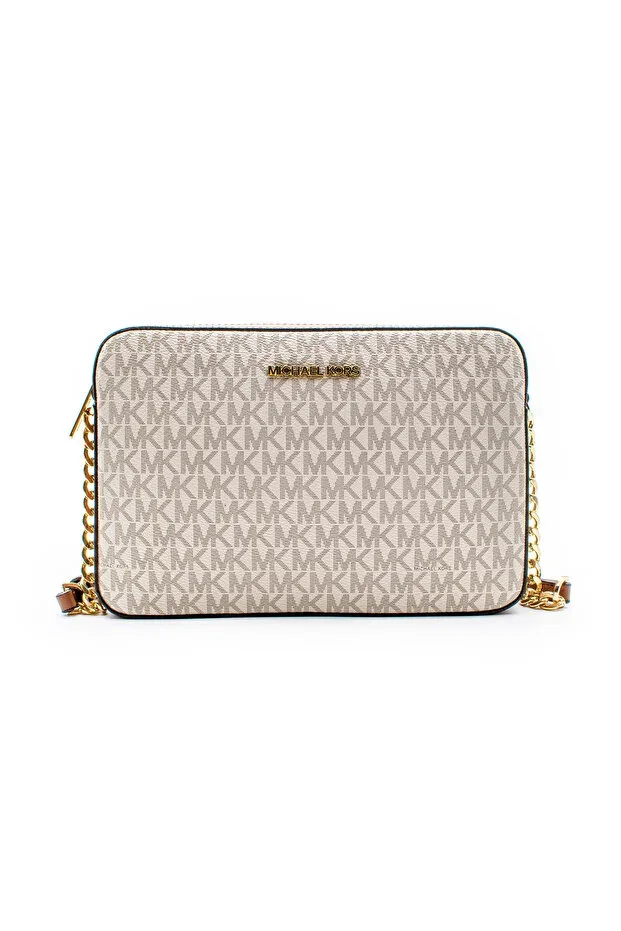 Jet Set Large Logo Crossbody Shoulder Bag