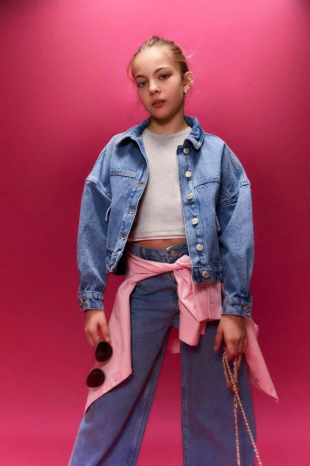 DeFacto Jean Jacket for Girls H0405A826SM