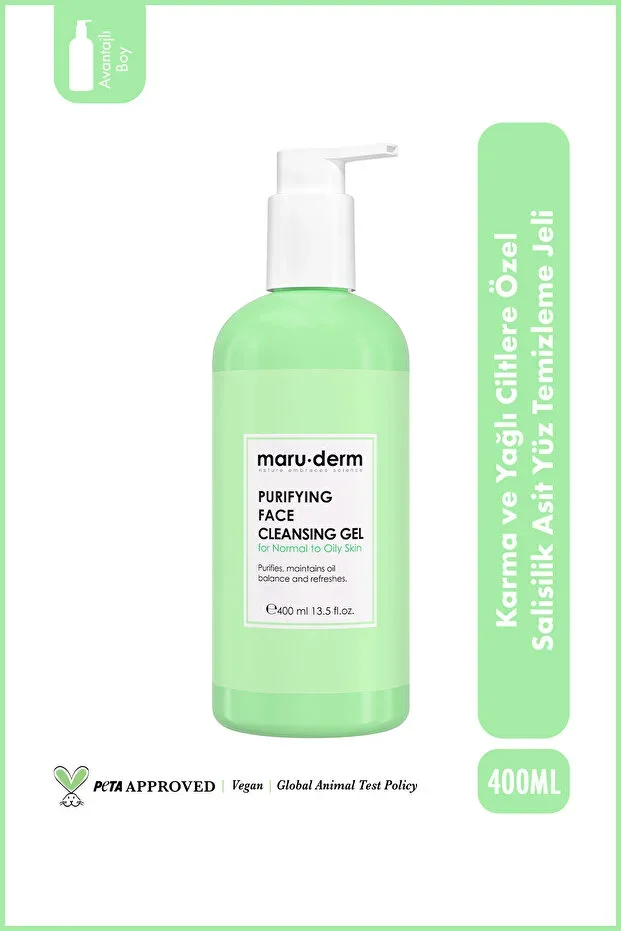 Salicylic Acid Face Cleansing Gel for Combination and Oily Skin 400 ML