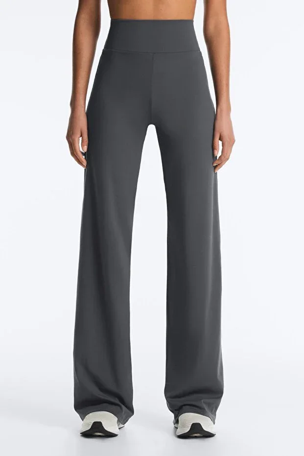 Oysho High rise Comfortlux straight trousers