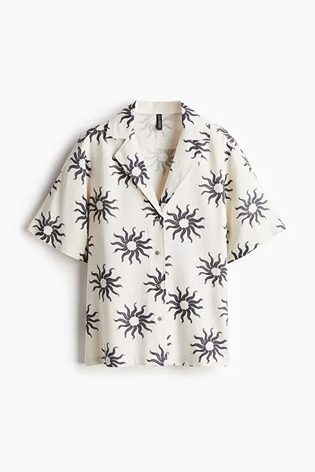H&M Loose Fit Men's Collar Shirt