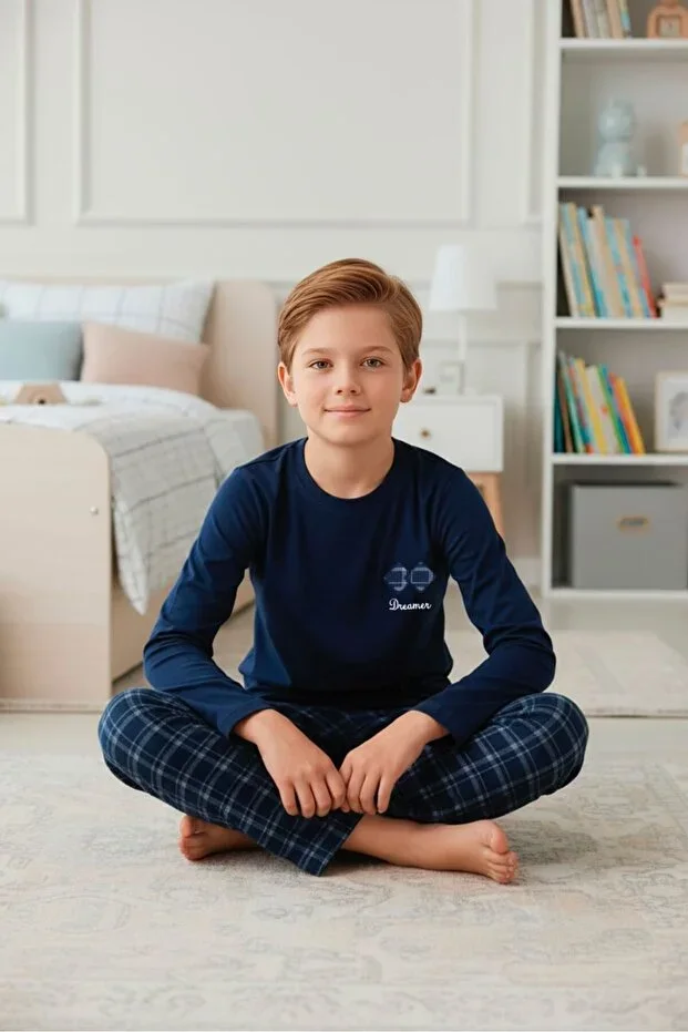 BOYS' ECOSE LONG SLEEVE PAJAMAS SET