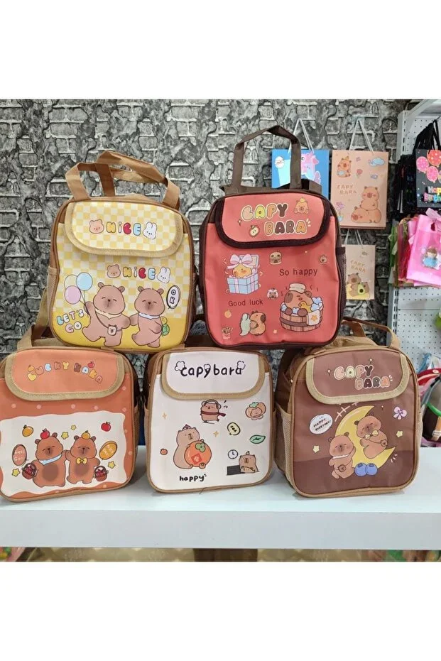Thick Fabric Insulated Lunch Bag 22x24 cm 1 PC
