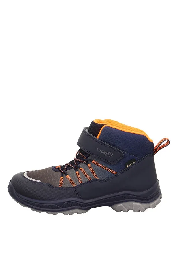Mavi - Turuncu Boys Outdoor Boots 1-000055-8000-2