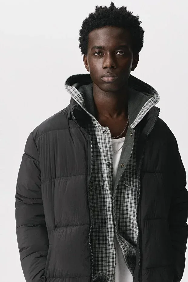 Long puffer jacket