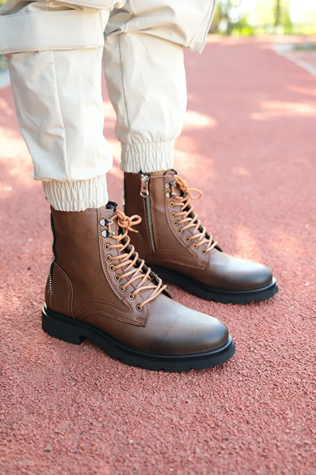 Men's Zippered Boots 0012695 Tabba