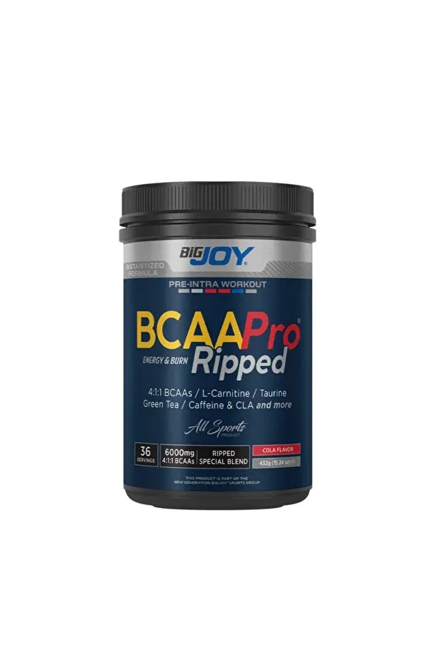 Amino Acid Bcaa Pro Ripped Cola Flavored 432g 36 Servings