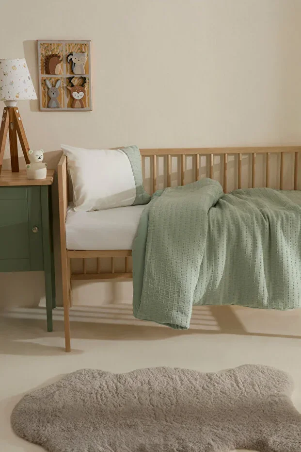 Baby Harper 100% Cotton Comfort/Sleep Set Sage