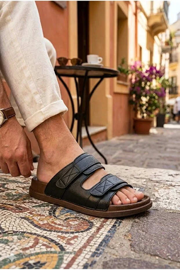 Men's Slippers, Soft, Casual Slippers, Home Outdoor Slippers, Comfortable Sole