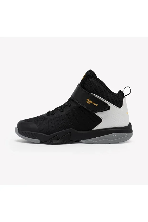 Kipsta Kids' Basketball Shoes - Black - SS500